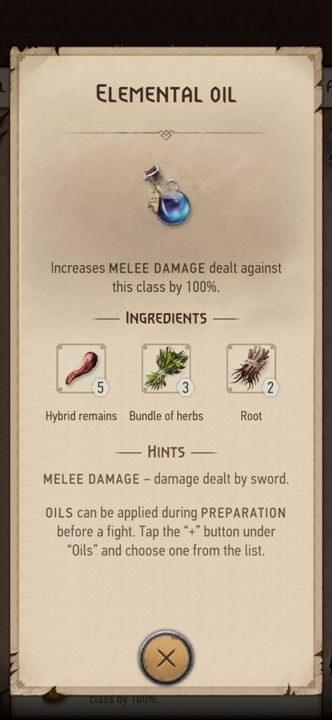 Z tego przygotujecie: Olej przeciwko istotom magicznym (Elemental Oil) - Wiedźmin Pogromca potworów: Surowce z potworów - Wiedźmin Pogromca potworów - poradnik do gry