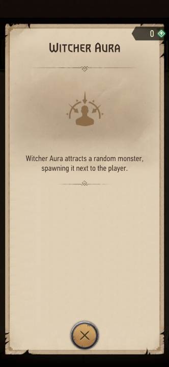 Na samy początku gry otrzymujecie umiejętność Wiedźmińska aura (Witcher Aura) - Wiedźmin Pogromca potworów: Granie z domu - czy można grać bez wychodzenia? - Wiedźmin Pogromca potworów - poradnik do gry