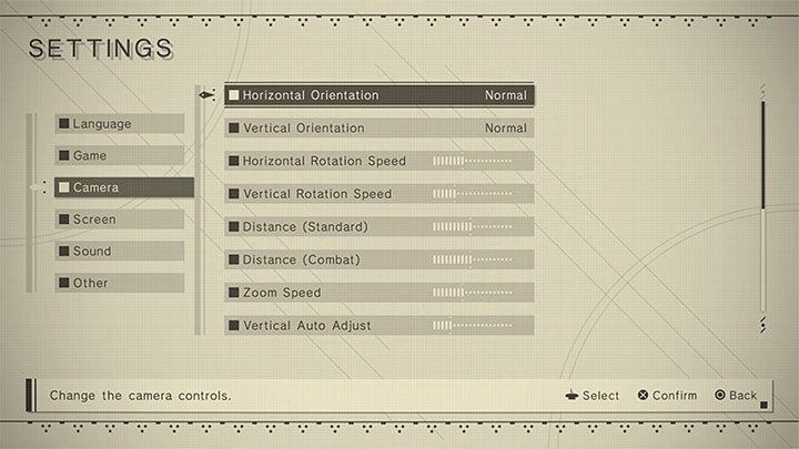W zakładce Game możecie włączyć lub wyłączyć wibracje kontrolera - NieR Automata: Sterowanie - NieR Automata - poradnik do gry
