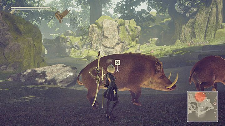 Od tej pory możecie podchodzić do dzikich zwierząt i od razu wskakiwać na ich grzbiet, tzn - NieR Automata: Zwierzęta - jak oswoić? - NieR Automata - poradnik do gry