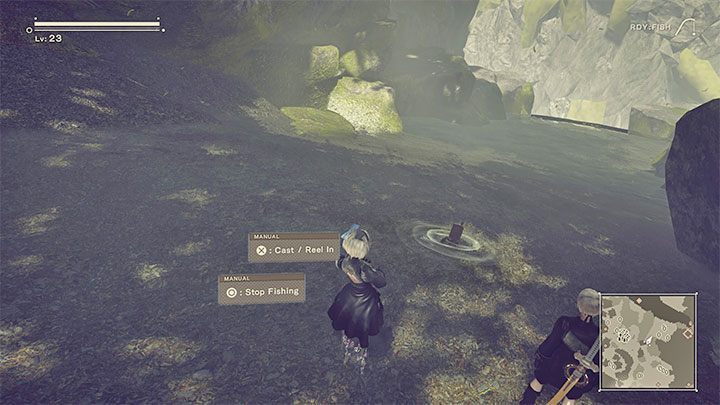 Сама мини-игра очень проста - NieR Automata: Fish - как ловить рыбу? - NieR Automata - руководство по игре