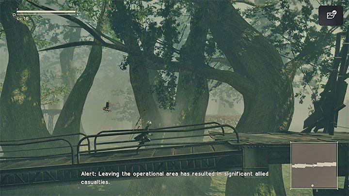 Tuż po przekazaniu Pascal oleju Viscous Oil dowiecie się przez radio o ataku na miasto - NieR Automata: 5 Rozdział, Route A - solucja, opis przejścia - NieR Automata - poradnik do gry