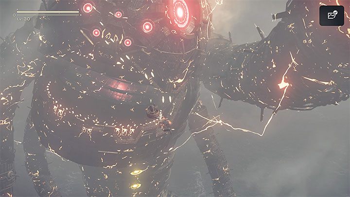 W trzeciej fazie pojedynku ponownie będziecie korzystali ze stroju Flight Suit - NieR Automata: 7 Rozdział, Route A - solucja, opis przejścia - NieR Automata - poradnik do gry