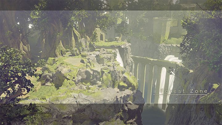 Las jest początkowo niedostępną lokacją - NieR Automata: Las i Zamek - solucja, misje poboczne - NieR Automata - poradnik do gry