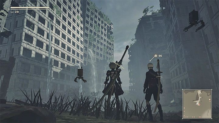 NieR Automata ma otwarty świat, ale badanie go wiąże się z pewnymi ograniczeniami - NieR Automata: Eksploracja - NieR Automata - poradnik do gry