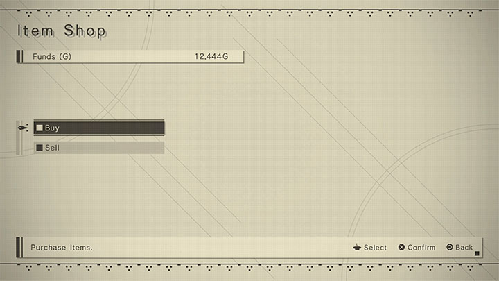 Dość oczywistym sposobem na wzbogacanie się jest sprzedawanie niepotrzebnego lootu handlarzom ze świata gry - NieR Automata: Złoto (G) - jak gromadzić? - NieR Automata - poradnik do gry