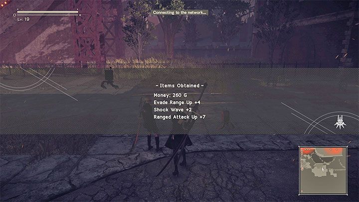 Mniejszą, choć równie interesującą metodą, może być odzyskiwanie ciał innych graczy - NieR Automata: Złoto (G) - jak gromadzić? - NieR Automata - poradnik do gry