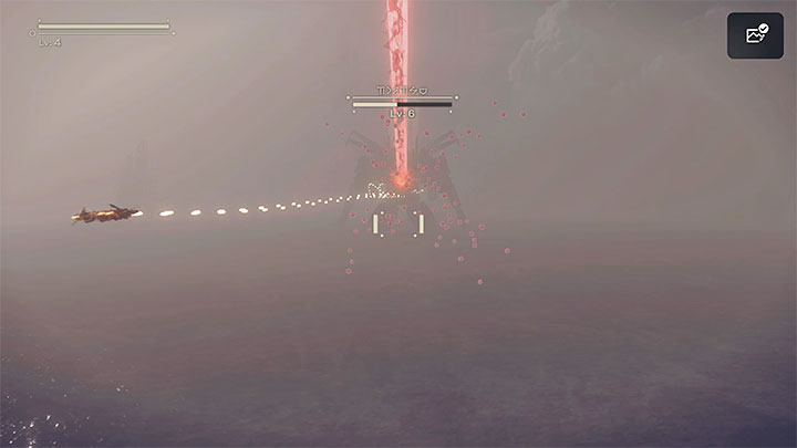 W pewnym momencie walki boss uderzy Was kończyną i odrzuci na dużą odległość - nie jest to atak, któremu można było zapobiec - NieR Automata: 1 Rozdział, Route A - solucja, opis przejścia - NieR Automata - poradnik do gry