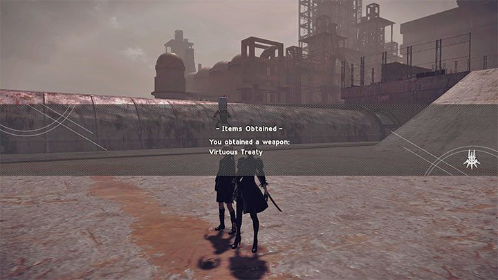 Название стрелкового оружия находится в первом столбце таблицы - NieR Automata: Weapon List - Руководство по игре NieR Automata.