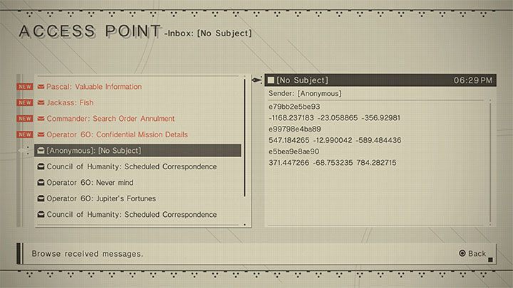 Zleceniodawca questu: Access Point (Bunker) - NieR Automata: Bunkier - solucja, misje poboczne - NieR Automata - poradnik do gry