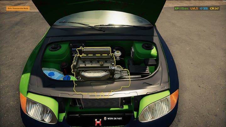 Нажмите на двигатель, чтобы войти в режим разборки / - Car Mechanic Simulator 2021: Troubleshooting - Car Mechanic Simulator 2021 руководство по игре