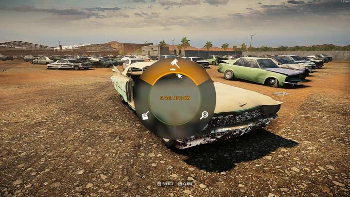 Jeśli nadal chcecie go kupić wybieracie opcję z młotkiem, by zacząć aukcję - Car Mechanic Simulator 2021: Aukcje samochodowe - Car Mechanic Simulator 2021 - poradnik do gry