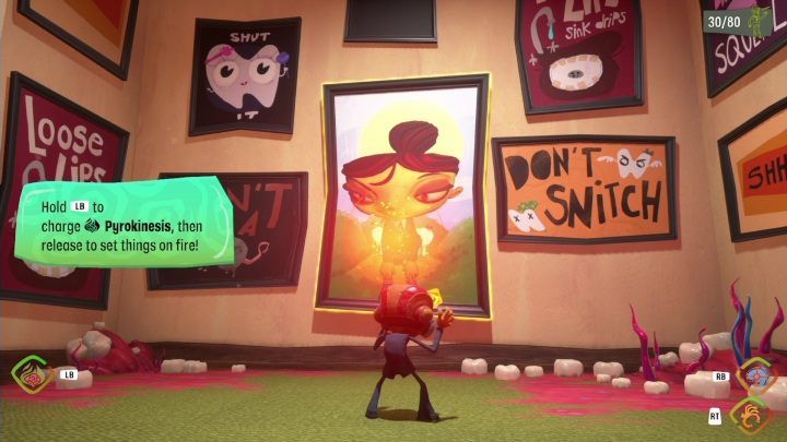 Po odnalezieniu Lili dowiecie się, że stoi ona w obrazie - Psychonauts 2: Lobotos Labryinth - solucja, opis przejścia - Psychonauts 2 - poradnik do gry