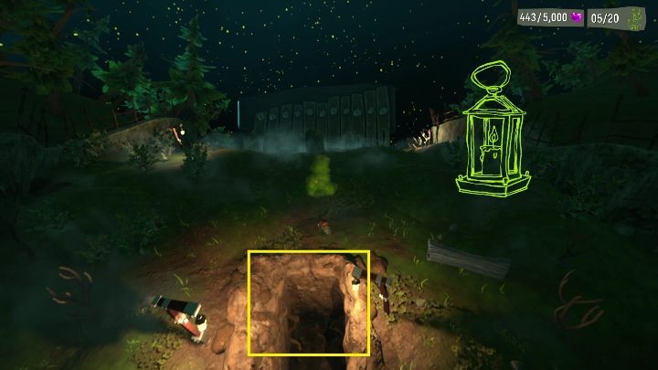 Jedynym ratunkiem jest wskoczenie w dziurę, przedstawioną na screenie powyżej - Psychonauts 2: Tomb of the Sharkophogus - solucja, opis przejścia - Psychonauts 2 - poradnik do gry