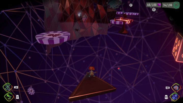 Podążając za myślami dotrzecie do wnętrza ruletki - Psychonauts 2: Hollis Hot Streak - solucja, opis przejścia - Psychonauts 2 - poradnik do gry