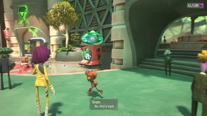 Lokalizacja: Lobby - Psychonauts 2: PSI Challenge Card, The Motherlobe - gdzie znaleźć? - Psychonauts 2 - poradnik do gry