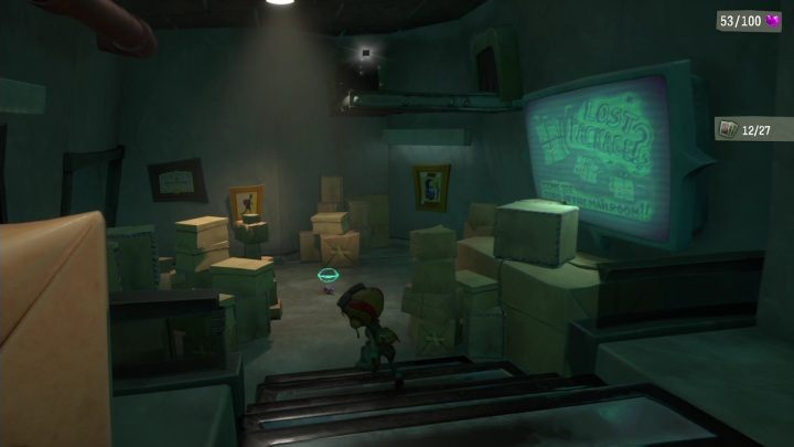 Lokalizacja: Mailroom - Psychonauts 2: PSI Challenge Card, The Motherlobe - gdzie znaleźć? - Psychonauts 2 - poradnik do gry