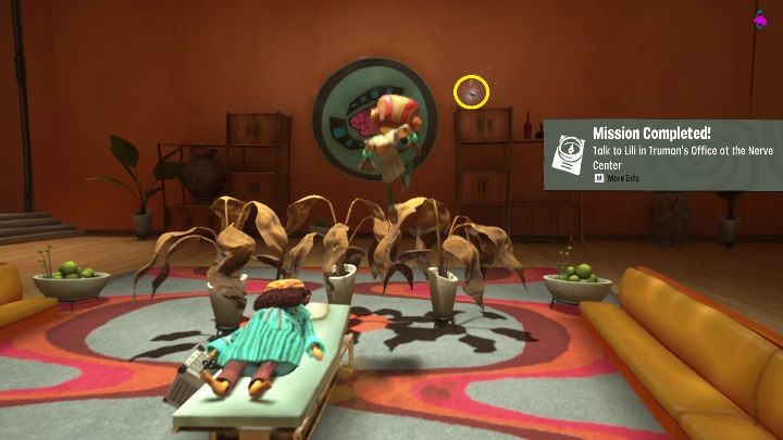 Lokalizacja: Nerve Center - Psychonauts 2: PSI Challenge Card, The Motherlobe - gdzie znaleźć? - Psychonauts 2 - poradnik do gry