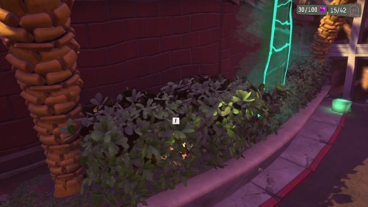 Ten sekret znajduje się w krzakach, na parkingu przed szpitalem - Psychonauts 2: Nuggets of Wisdom, Hollis Classroom - gdzie znaleźć? - Psychonauts 2 - poradnik do gry