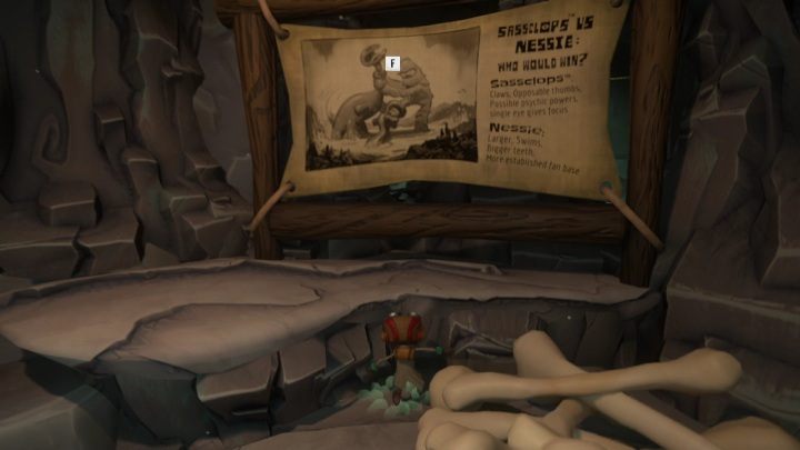 Lokalizacja: Cave of the Sassclops - Psychonauts 2: PSI Challenge Card, Questionable Area - gdzie znaleźć? - Psychonauts 2 - poradnik do gry