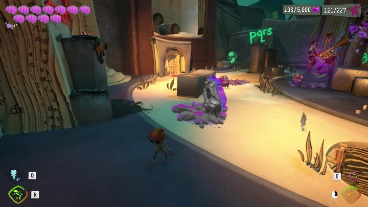 Na górze czeka Was szybka walka - Psychonauts 2: Cassies Collection - solucja, opis przejścia - Psychonauts 2 - poradnik do gry