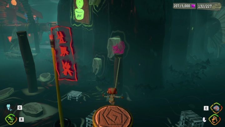 Do kolejnej części dostaniecie się po linie - Psychonauts 2: Cassies Collection - solucja, opis przejścia - Psychonauts 2 - poradnik do gry