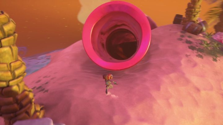 Pierwszy etap, który musicie przejść toczy się w różowej butelce - Psychonauts 2: Bobs Bottles - solucja, opis przejścia - Psychonauts 2 - poradnik do gry