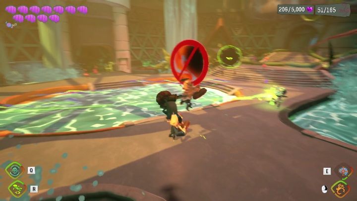 Waszym zadaniem będzie stoczenie walki z kilkoma przeciwnikami - Psychonauts 2: Bobs Bottles - solucja, opis przejścia - Psychonauts 2 - poradnik do gry