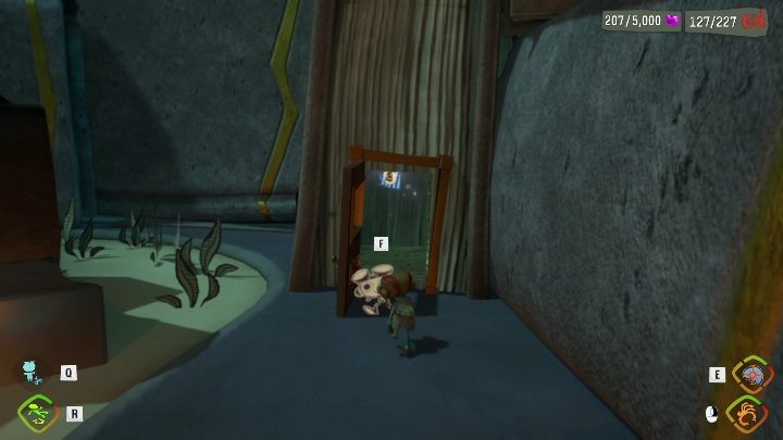 Ta zawieszka znajduje się za drzwiami - Psychonauts 2: Emotional Baggage, Cassies Collection - gdzie znaleźć? - Psychonauts 2 - poradnik do gry