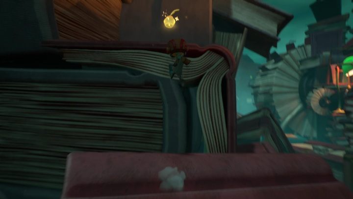 Ostatni Nuggets of Wisdom w tej lokacji znajdziecie na książkach - Psychonauts 2: Nuggets of Wisdom, Cassies Collection - gdzie znaleźć? - Psychonauts 2 - poradnik do gry