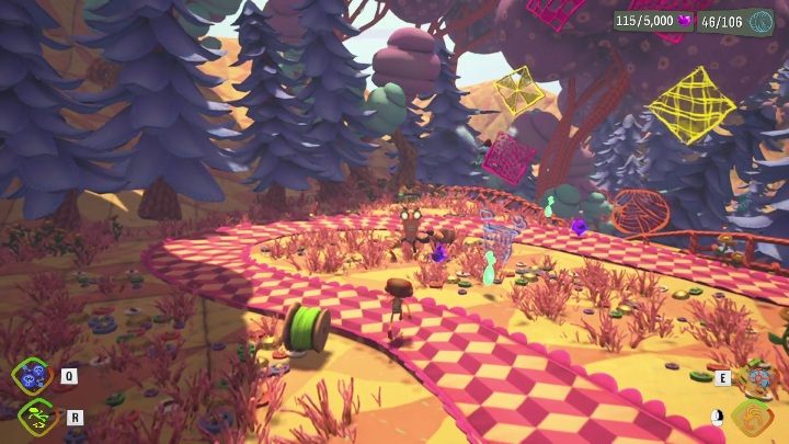 Po przejściu dalej traficie do kolejnej części lasu - Psychonauts 2: Lucrecias Lament - solucja, opis przejścia - Psychonauts 2 - poradnik do gry