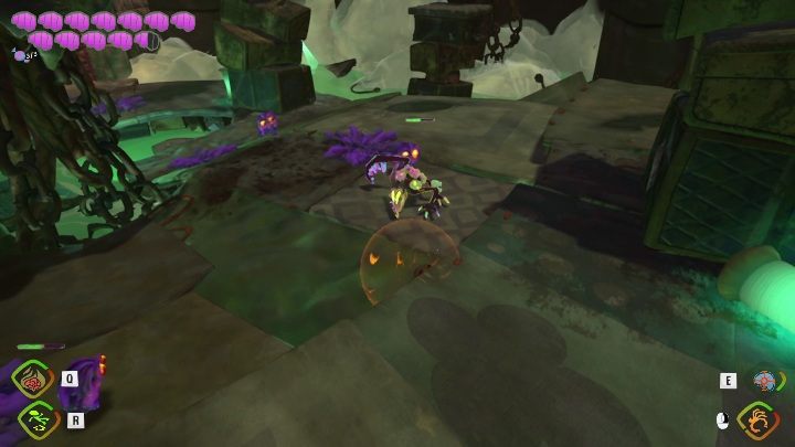 Na samym końcu traficie na walkę z przeciwnikami - Psychonauts 2: Lucrecias Lament - solucja, opis przejścia - Psychonauts 2 - poradnik do gry