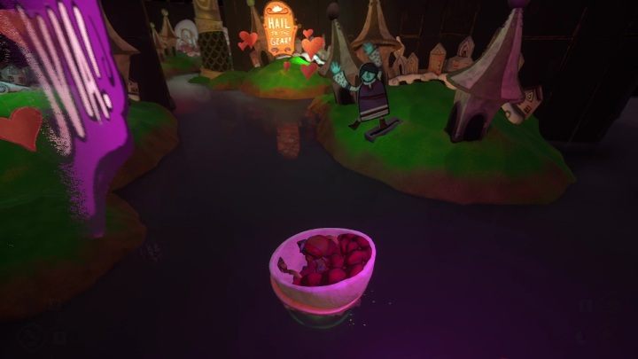 Gdy wejdziecie do wagonika czeka was długi przerywnik filmowy, którego nie można pominąć - Psychonauts 2: Fatherland Follies - solucja, opis przejścia - Psychonauts 2 - poradnik do gry