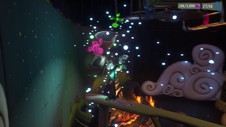 Waszym pierwszym zadaniem po wyjściu z wagonika będzie naprawienie transformatora - Psychonauts 2: Fatherland Follies - solucja, opis przejścia - Psychonauts 2 - poradnik do gry