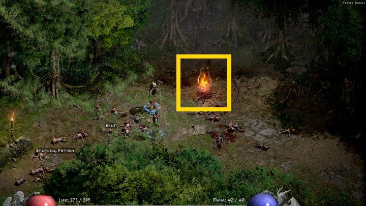 Ostrze Gidbinn znajdziecie podczas wędrówek po Lesie Pająków - Diablo 2 Resurrected: Ostrze Dawnej Religii - solucja, opis przejścia - Diablo 2 Resurrected - poradnik do gry
