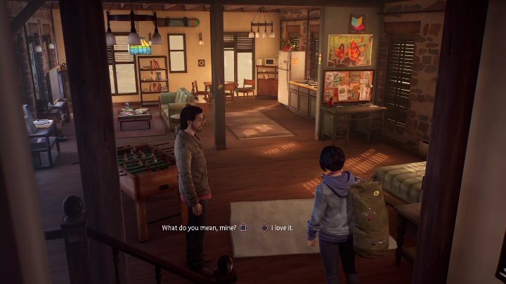 Brat nie będzie ukrywać swoich zamiarów - Life is Strange True Colors: Pierwsza wizyta w mieszkaniu - solucja - Life is Strange True Colors - poradnik do gry