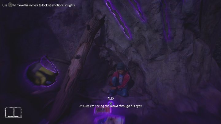 Alex zobaczy ślady potwora - Life is Strange True Colors: Poszukiwanie Ethana - solucja, opis przejścia - Life is Strange True Colors - poradnik do gry
