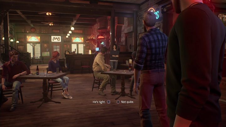 Ten epizod zacznie się od spotkania w barze - Life is Strange True Colors: Spotkanie ze Steph - solucja, opis przejścia - Life is Strange True Colors - poradnik do gry