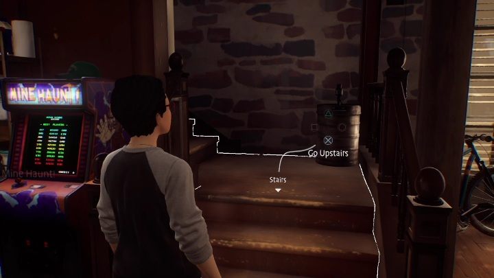 Kolejne opcjonalne zadanie, możecie wyjść na taras - schodami do góry - Life is Strange True Colors: Czas dla siebie - solucja, opis przejścia - Life is Strange True Colors - poradnik do gry