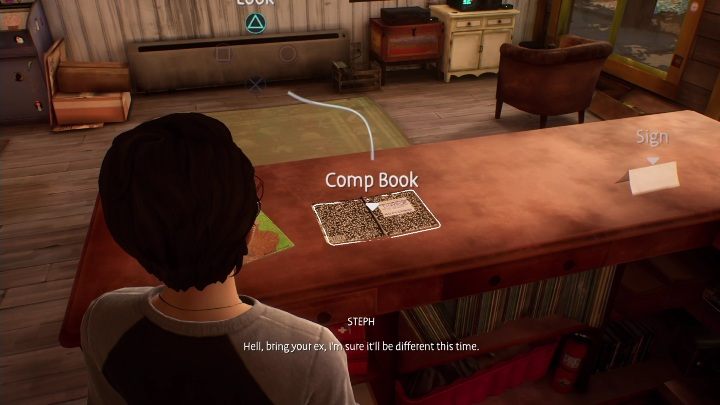 Po rozmowie z Steph wróci ona do swojej pracy - Life is Strange True Colors: Steph i Charlotte - solucja, opis przejścia - Life is Strange True Colors - poradnik do gry
