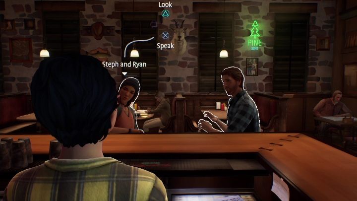 Jeśli jednak zdecydowaliście się na kontynuowanie fabularnej części gry, podejdźcie do Steph i Ryana - Life is Strange True Colors: Bar (rozdział 3) - solucja, opis przejścia - Life is Strange True Colors - poradnik do gry