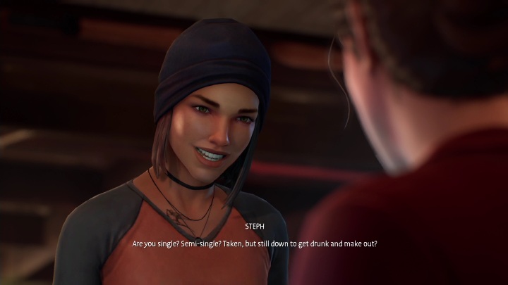 W naszym przypadku była to Steph - Life is Strange True Colors: Bar (rozdział 3) - solucja, opis przejścia - Life is Strange True Colors - poradnik do gry