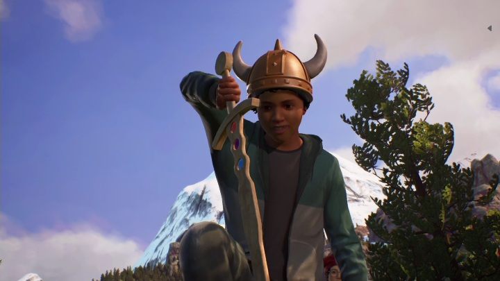 Ethan nie będzie pewien czy powinien iść daje, ale Alex przekona go, że miecz mu się należy - Life is Strange True Colors: LARP - solucja, opis przejścia - Life is Strange True Colors - poradnik do gry