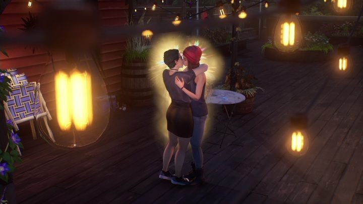 Po przytuleniu/pocałunku wasza druga połówka wyjdzie, a wy zostaniecie sami ze swoimi myślami - Life is Strange True Colors: Festiwal - solucja, opis przejścia - Life is Strange True Colors - poradnik do gry