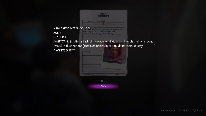 Na biurku leżą papiery dotyczące stanu zdrowia Alex - Life is Strange True Colors: Gabinet psychologa - solucja, opis przejścia - Life is Strange True Colors - poradnik do gry