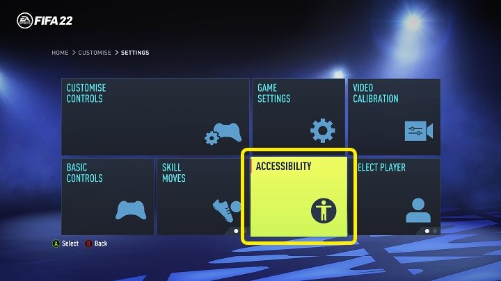 FIFA 22 oferuje liczne opcje ułatwiające kontakt z grą osobom z różnymi odmianami niepełnoprawności - FIFA 22: Ułatwienia dostępu - FIFA 22 - poradnik do gry