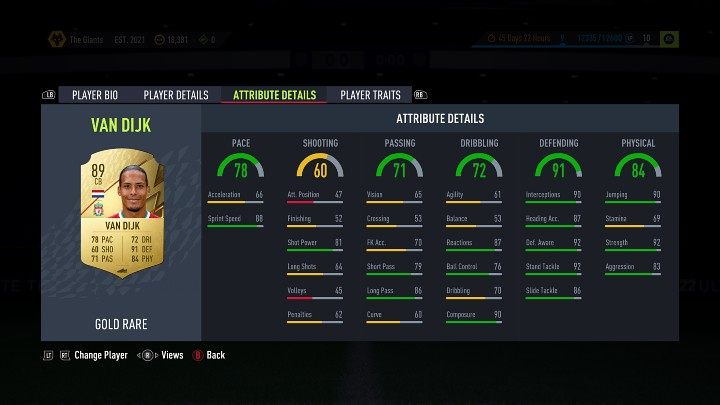 Środkowi obrońcy (CB) to niezwykle istotni zawodnicy w każdej drużynie w FIFA 22 Ultimate Team - FUT 22: Piłkarze - najważniejsze statystyki - FIFA 22 - poradnik do gry