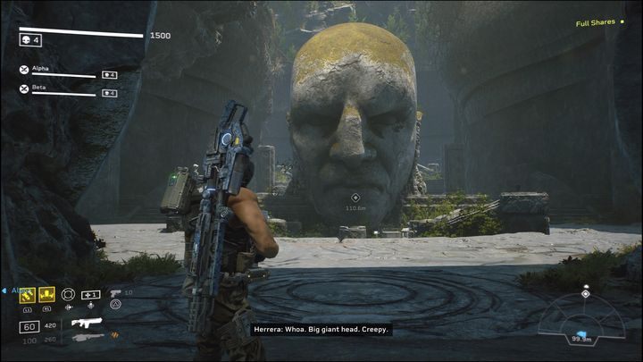 Po dotarciu do wielkiej głowy, zostaniecie zaatakowani przez Xeny po krótkiej rozmowie - Aliens Fireteam Elite: Kontakt - solucja, opis przejścia - Aliens Fireteam Elite - poradnik do gry
