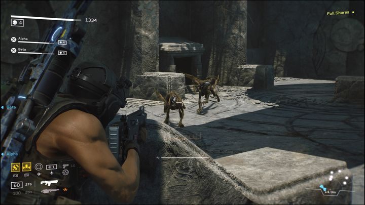 Wchodząc do następnego pokoju, ponownie zostaniecie zaatakowani, jednakże przez mniejszą ilość przeciwników - Aliens Fireteam Elite: Kontakt - solucja, opis przejścia - Aliens Fireteam Elite - poradnik do gry