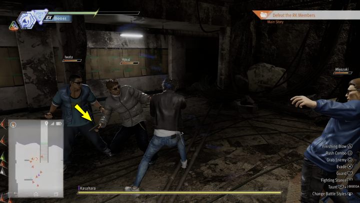 Po dotarciu na miejsce znowu zaatakują Was członkowie RK - Lost Judgment: Chapter 10 Catch a Tiger - solucja, opis przejścia - Lost Judgment - poradnik do gry